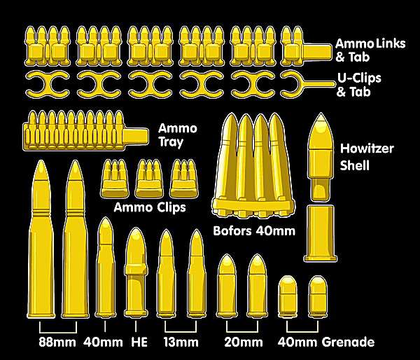 BrickArms® AMMO Weapons Pack