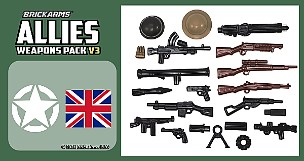 BrickArms® Allies Pack v3