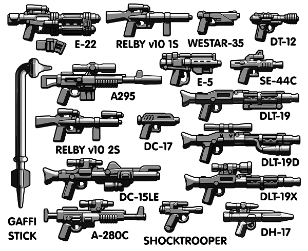 BrickArms Blaster Pack - Vector