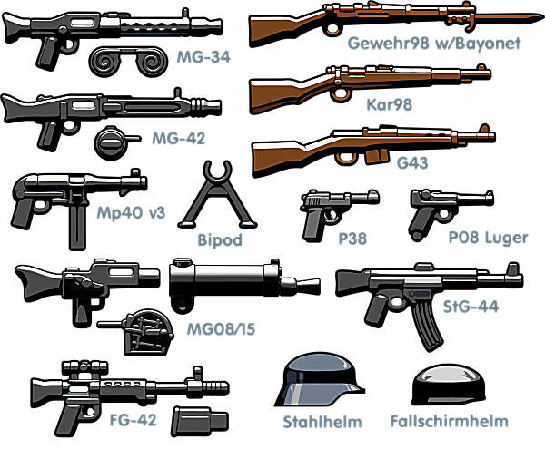 German Weapons Pack v3