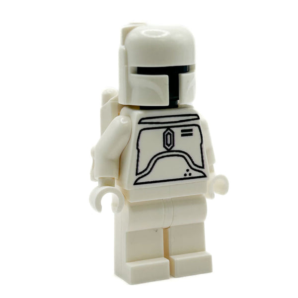 White Prototype Boba Fett Minifig