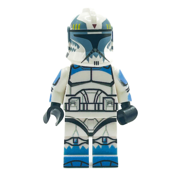 Custom Printed LEGO Wolffe Clone Trooper (Phase 1) Minifig