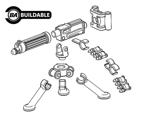 BrickArms Vickers WWI Machine Gun