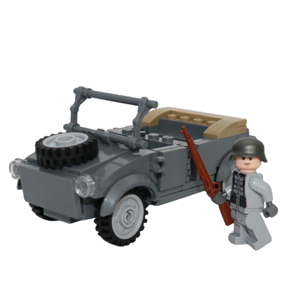 Kübelwagen - Utility Vehicle with Minifigure.